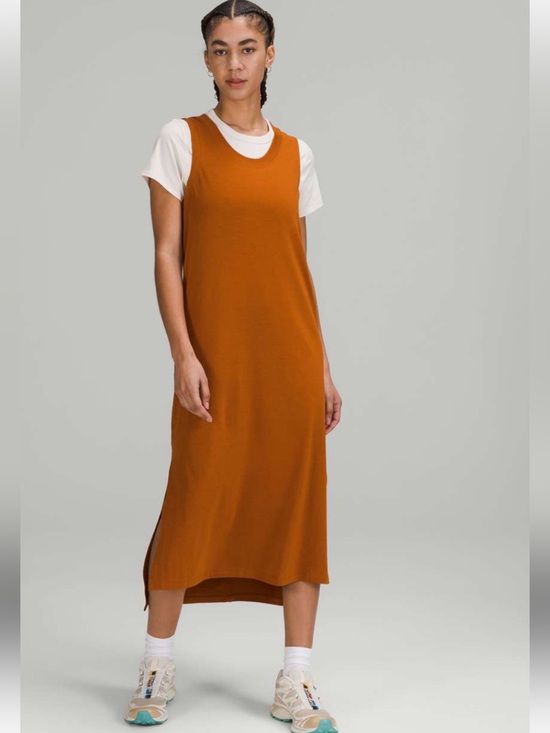 lululemon athletica Dresses & Skirts - lululemon athletica - All yours tank dress in butternut brown